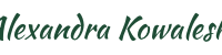 Alexandra Kowaleski signature